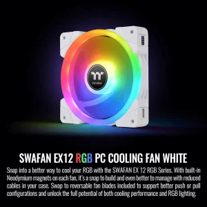 فن کیس THERMALTAKE SWAFAN EX 12 ARGB