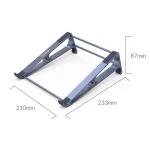 پایه نگهدارنده لپ تاپ ۱۱ تا ۱۷٫۴ اینچی اوریکو با فاصله ۲۱ سانتی متر ORICO-MA13 Foldable Laptop Stand - Image 3