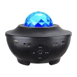 چراغ خواب کهکشانی اسپیکردار مدل Starry Projector با ریموت کنترل اورجینال - Image 2