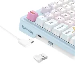 کیبورد بی سیم گیمینگ ردراگون Redragon Antonium K728 Pro AK Wireless - Image 8