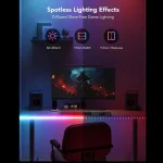 ریسه نواری هوشمند نئون فلکسی 3 متری گووی Govee RGBIC LED Neon Rope H61A0 - Image 9