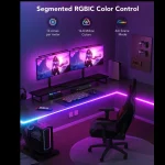 ریسه نواری هوشمند نئون فلکسی 3 متری گووی Govee RGBIC LED Neon Rope H61A0 - Image 10